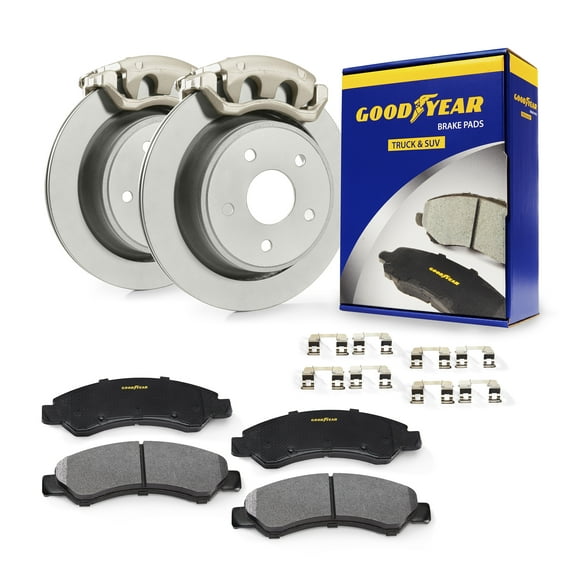 Front Brake Pad and Rotor Kit 1HDQ97 for Tundra Sequoia Land Cruiser 2008 2010